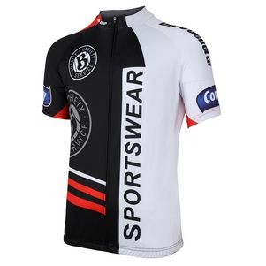 Full Color Dye Sublimated Custom Cycling Jersey Shirt