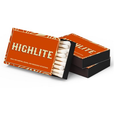 Custom Match Boxes, Custom Matches Full color, Printed in the USA, Quick Print and Ship